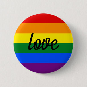 Rainbow Pride Button