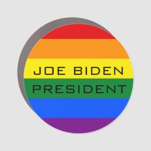 Rainbow Pride Car Magnet