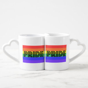 Rainbow Pride Coffee Mug Set