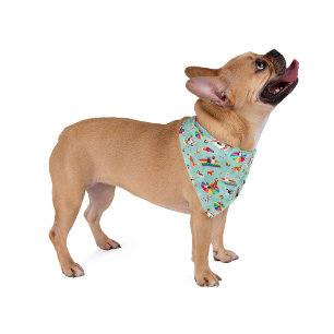 RAINBOW PRIDE DOG BEACH BANDANA