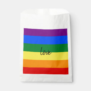 Rainbow Pride Favor Bag