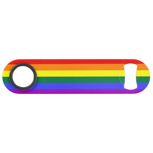 Rainbow Pride Flag Bar Key
