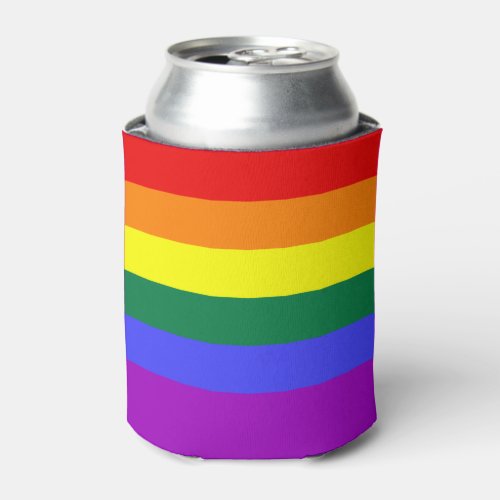 Rainbow Pride Flag Can Cooler