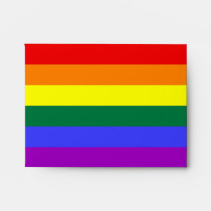 Rainbow Pride Flag Envelope