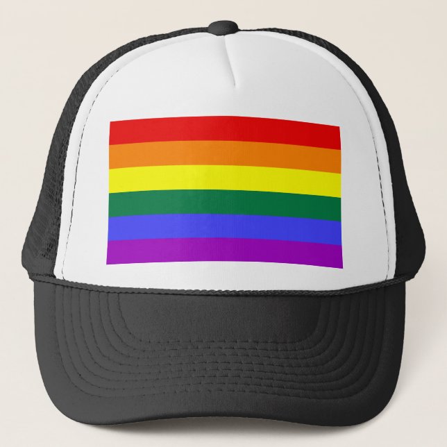 Rainbow Pride Flag Hat (Front)