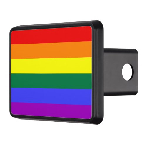 Rainbow Pride Flag Hitch Cover
