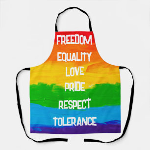 Rainbow Pride Flag LGBT Apron – Colorful Gay
