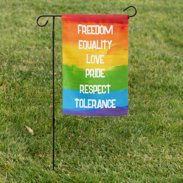 Rainbow Pride Flag – LGBT Gay Lesbian Banner (In SItu)