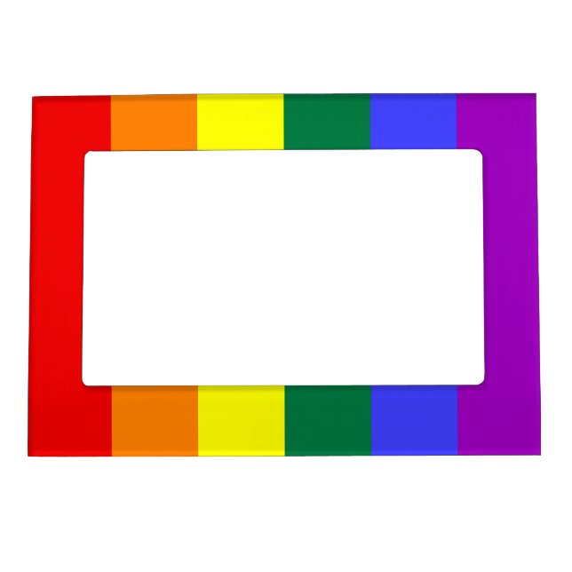 Rainbow Pride Flag Magnetic Frame (Front)