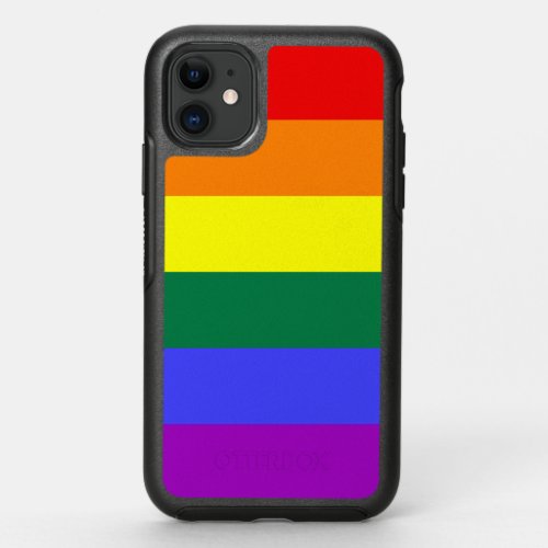 Rainbow Pride Flag OtterBox Symmetry iPhone 11 Case