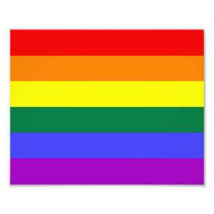 Rainbow Pride Flag Photo Print