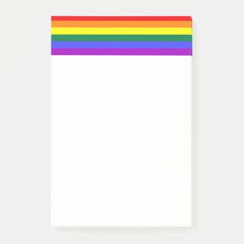 Rainbow Pride Flag Post_it Notes
