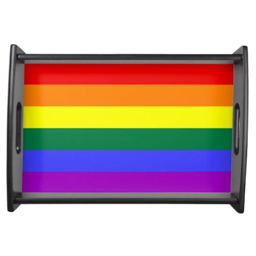 Rainbow Pride Flag Serving Tray