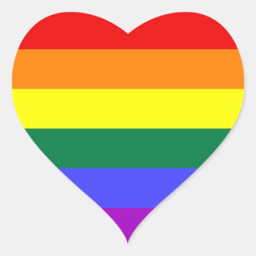 Rainbow Pride Flag Sticker