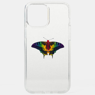 Rainbow Pride Flag Swallowtail Butterfly Speck iPhone 12 Pro Max Case