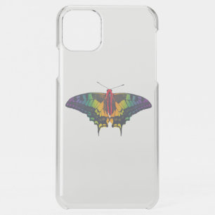 Rainbow Pride Flag Swallowtail Butterfly iPhone 11 Pro Max Case