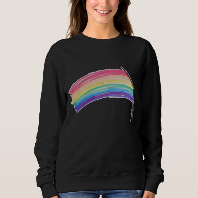 Rainbow Pride Flag Sweatshirt (Front)