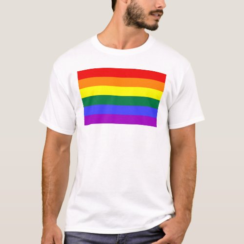 Rainbow Pride Flag T_Shirt