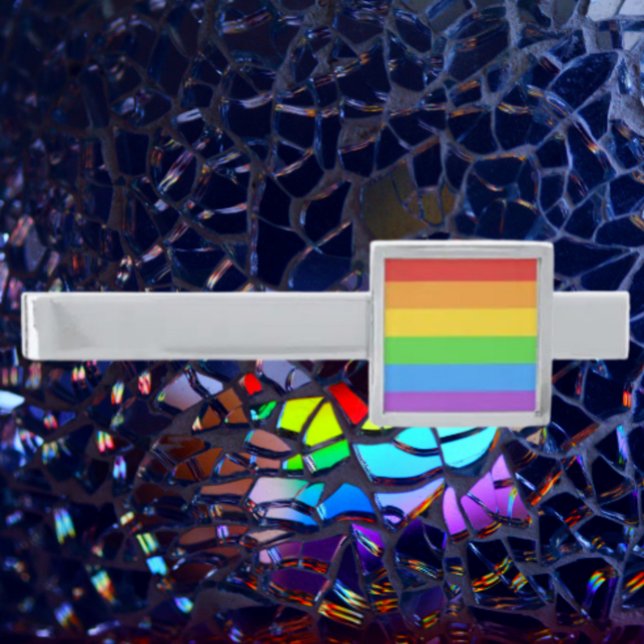 Rainbow Pride Flag Tie Bar (Creator Uploaded)