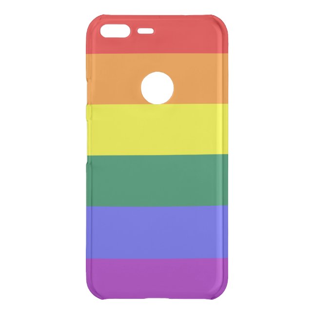 Rainbow Pride Flag Uncommon Google Pixel XL Case (Back)