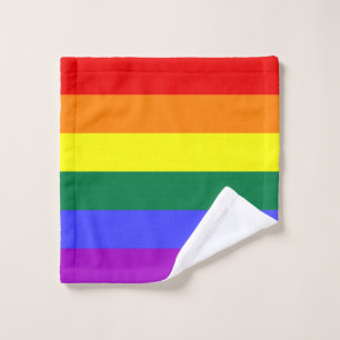 Rainbow Pride Flag Wash Cloth