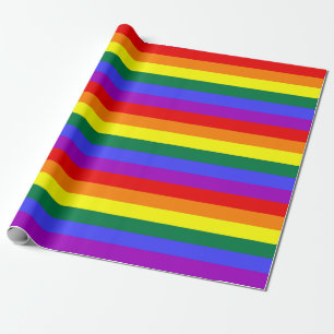 Rainbow Pride Flag Wrapping Paper