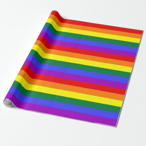 Rainbow Pride Flag Wrapping Paper