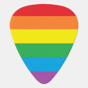 "Rainbow Pride"  Guitar Pick