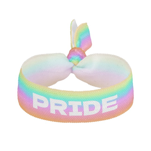 Rainbow Pride Hair Tie (Front)