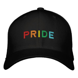 Rainbow Pride Hat year on back