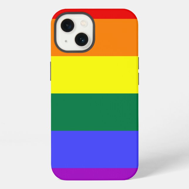 Rainbow Pride Iphone Case (Back)