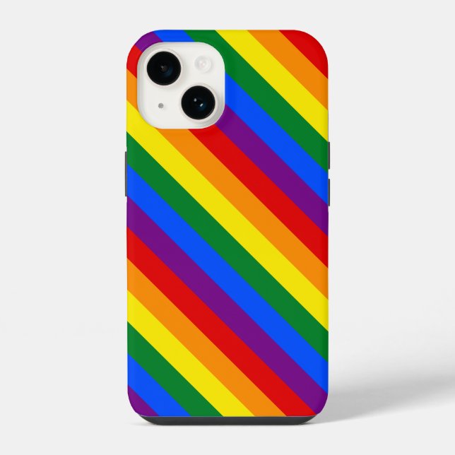Rainbow Pride Iphone Case (Back)
