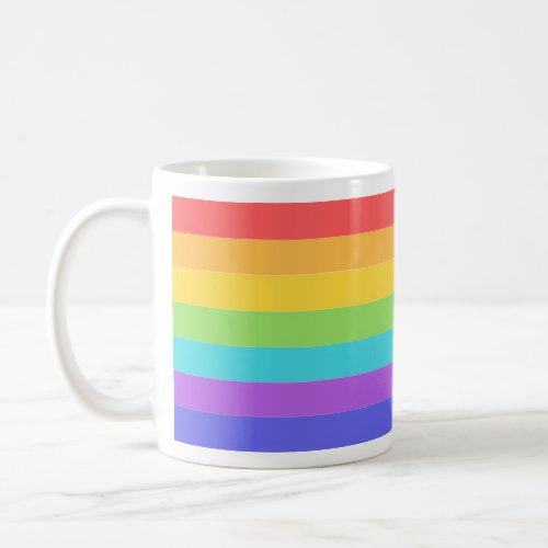 Rainbow  Pride LGBTQ  Chakra coffee cup