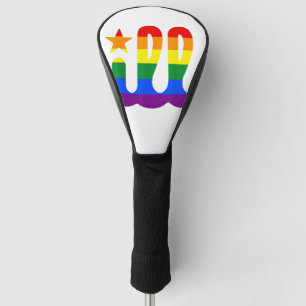 Rainbow Pride Love ill Philadelphia Philly Gay Pri Golf Head Cover