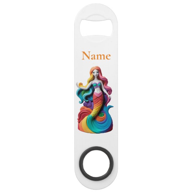 Rainbow Pride Mermaid Thunder_Cove  Bar Key (Front)