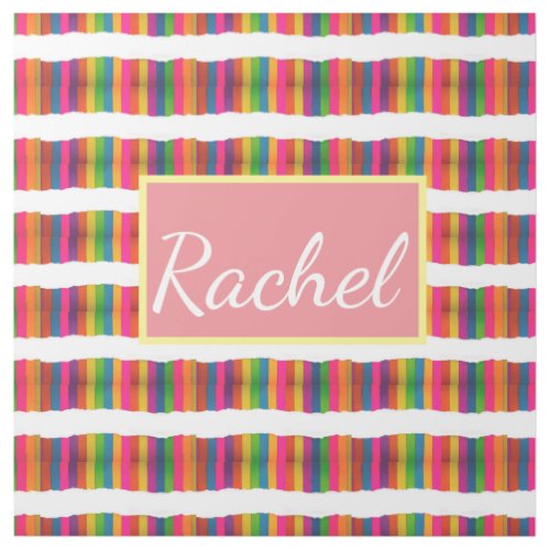 Rainbow pride month back to school add name text gallery wrap