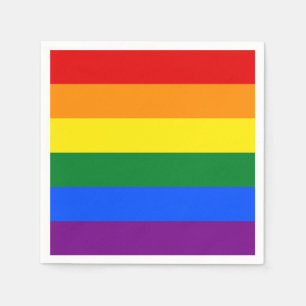 Rainbow Pride Napkins