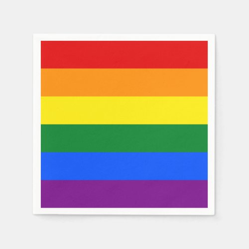 Rainbow Pride Napkins