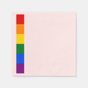 Rainbow Pride Napkins