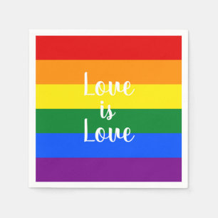 Rainbow pride - napkins