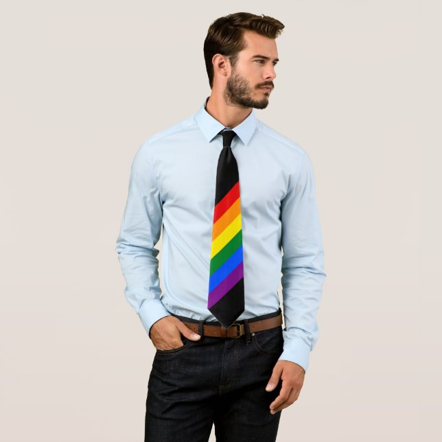 Rainbow Pride  Neck Tie (In Situ)