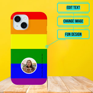 Rainbow Pride Personalized Mobile Phone Case