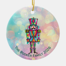 Rainbow Pride Pink Nutcracker Christmas