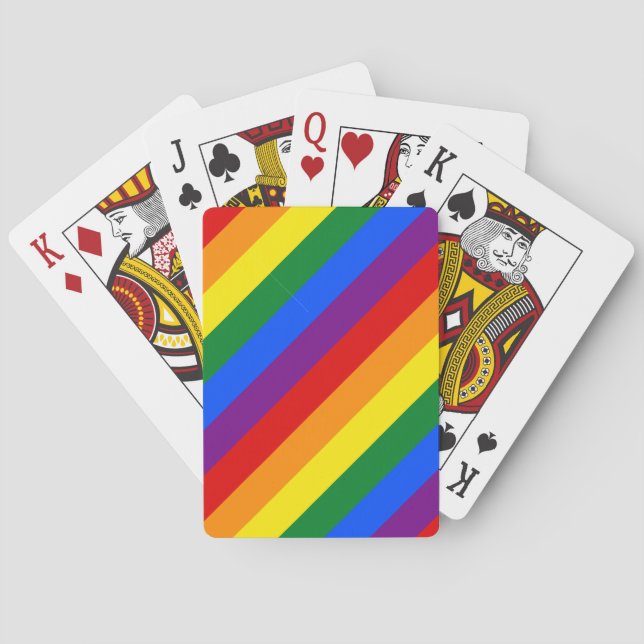 Rainbow Pride Poker Cards (Back)