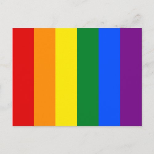 Rainbow Pride Postcard
