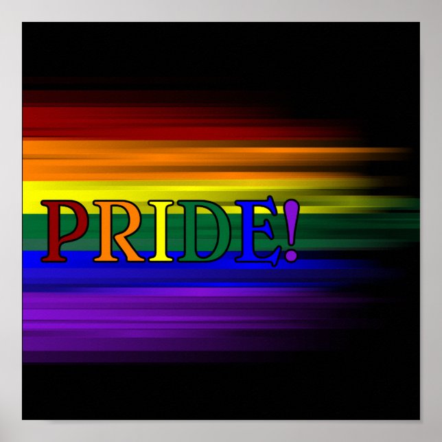 Rainbow Pride! Poster (Front)