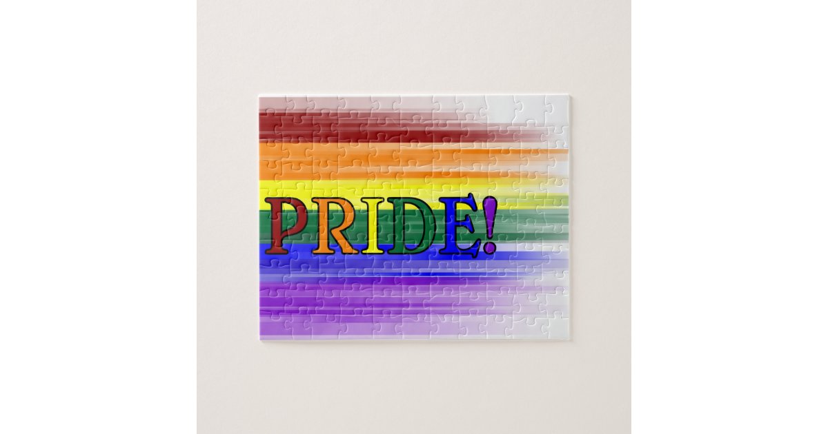 Rainbow Pride! Puzzles | Zazzle