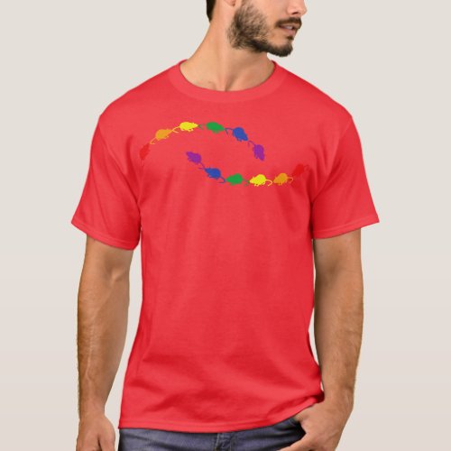 Rainbow Pride Rat Trail T_Shirt