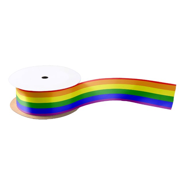 Rainbow Pride Ribbon (Spool)