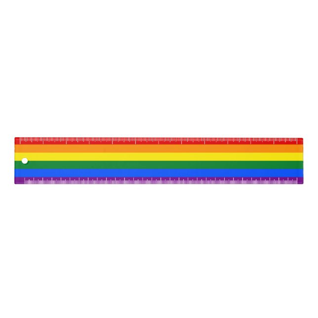 Rainbow Pride Ruler (Front)